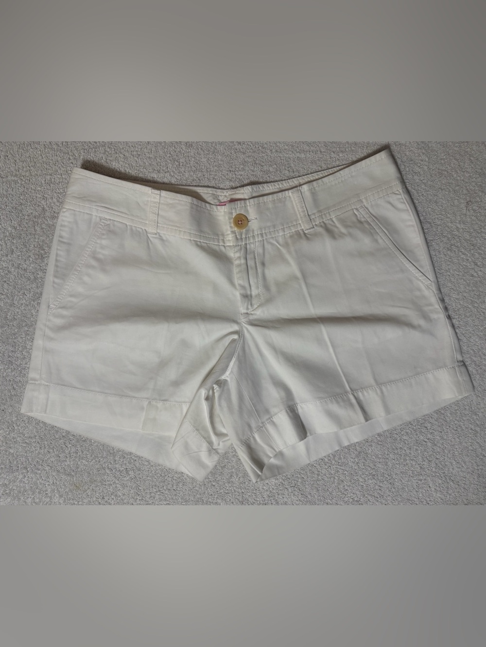 Lilly Pulitzer Callahan Chino Tailored Bermuda Shorts 26712 Flat Front Preppy
